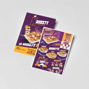 Flyer A5 Krousty Factory